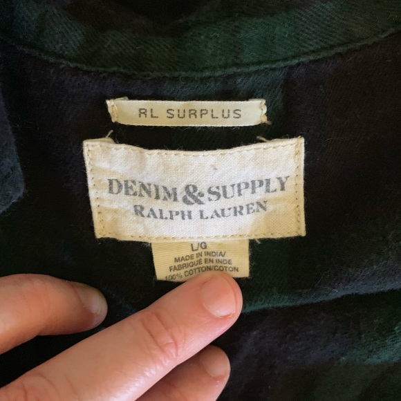 ralph lauren women’s button down size L - Picture 5 of 6